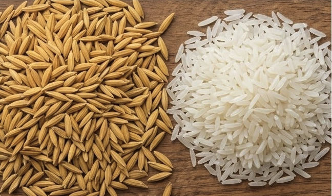 Rice & Paddy commodity illustration